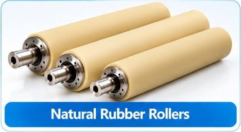 Natural Rubber Rollers