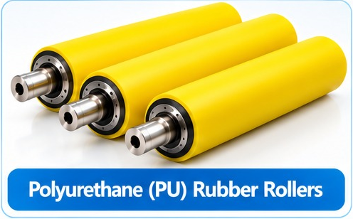 Polyurethane (PU) Rubber Rollers